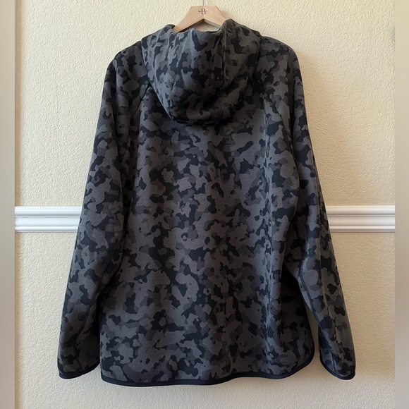 Nike Men's Tech Fleece Full Zip Hoody Camo Black Gray Size XL - CJ5975-010 - Picture 11 of 13